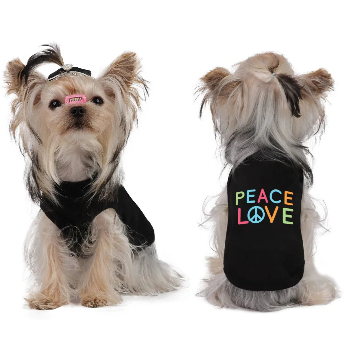 Peace & Love Summer Dog Vest