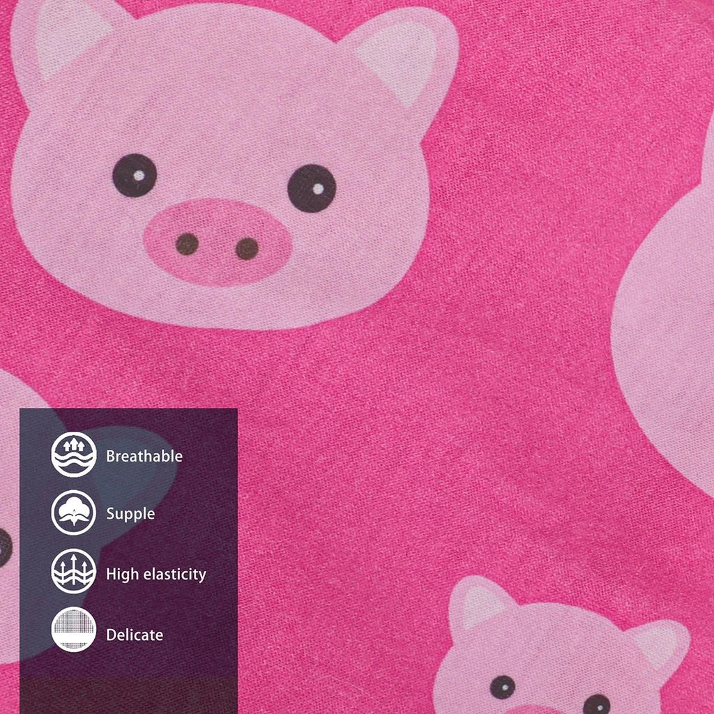 Pig Head Print Dog Vest