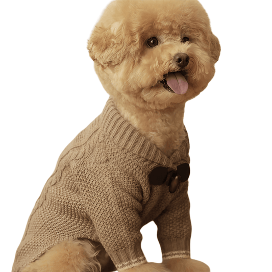 Soft Schnauzer Knit Dog Sweater