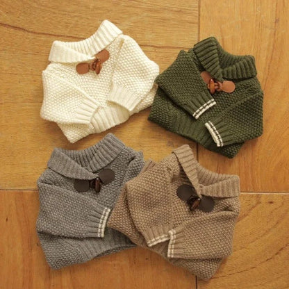 Soft Schnauzer Knit Dog Sweater