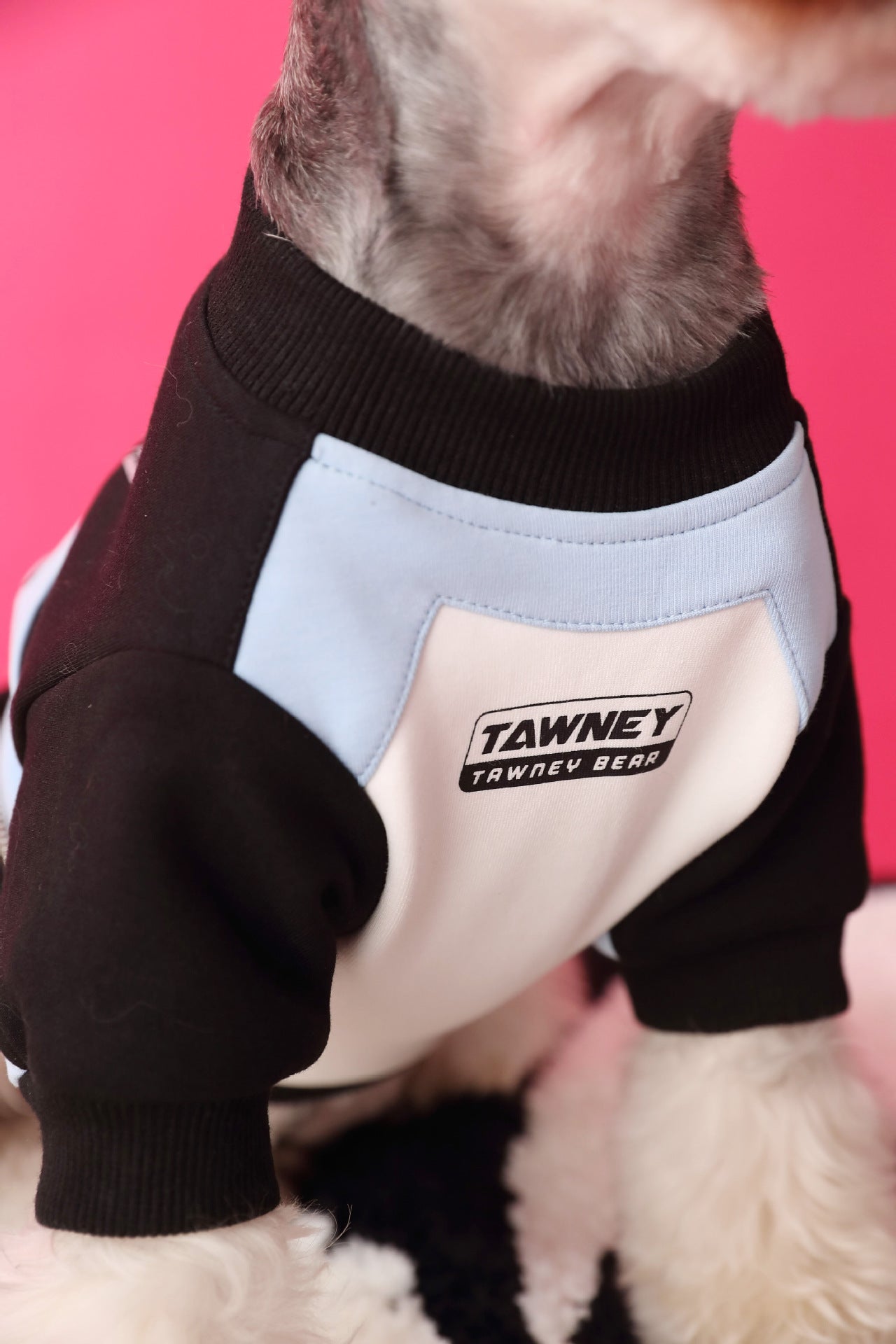 Stitching Zipper Dog Sweatshirt