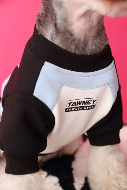 Stitching Zipper Dog Sweatshirt