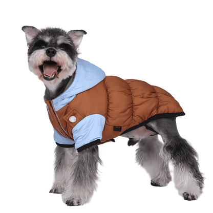 Thicken Warm Polar Fleece Lining Dog Hooded Coat