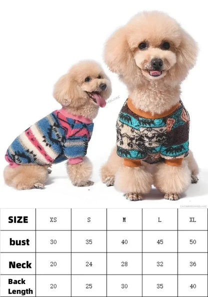 Warm Dog Sweater for Small Pets