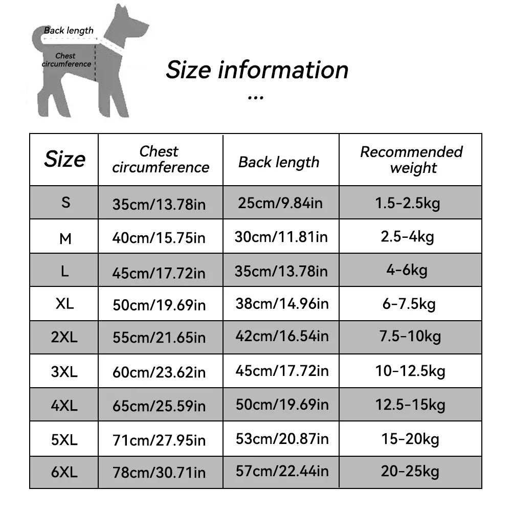 Warm Flannel Dog Sweater - Winter Pet Coat