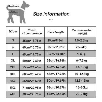 Warm Flannel Dog Sweater - Winter Pet Coat