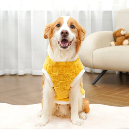 Warm Flannel Dog Sweater - Winter Pet Coat