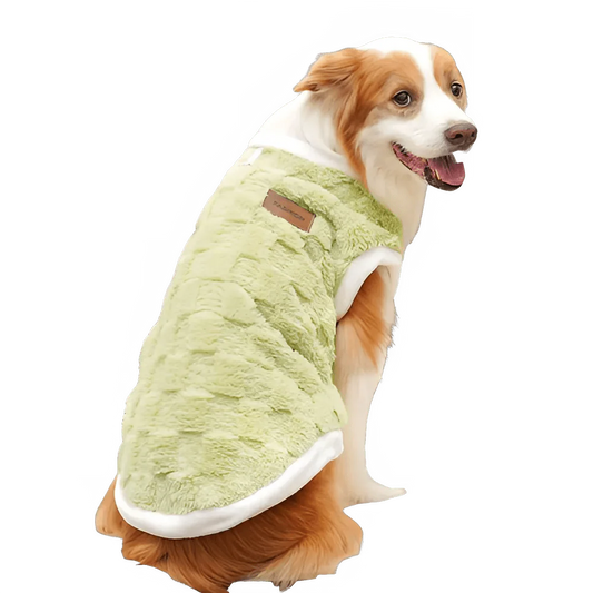 Warm Flannel Dog Sweater - Winter Pet Coat
