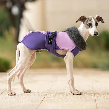Warm Thicken Windproof Jacket with Harness Hole