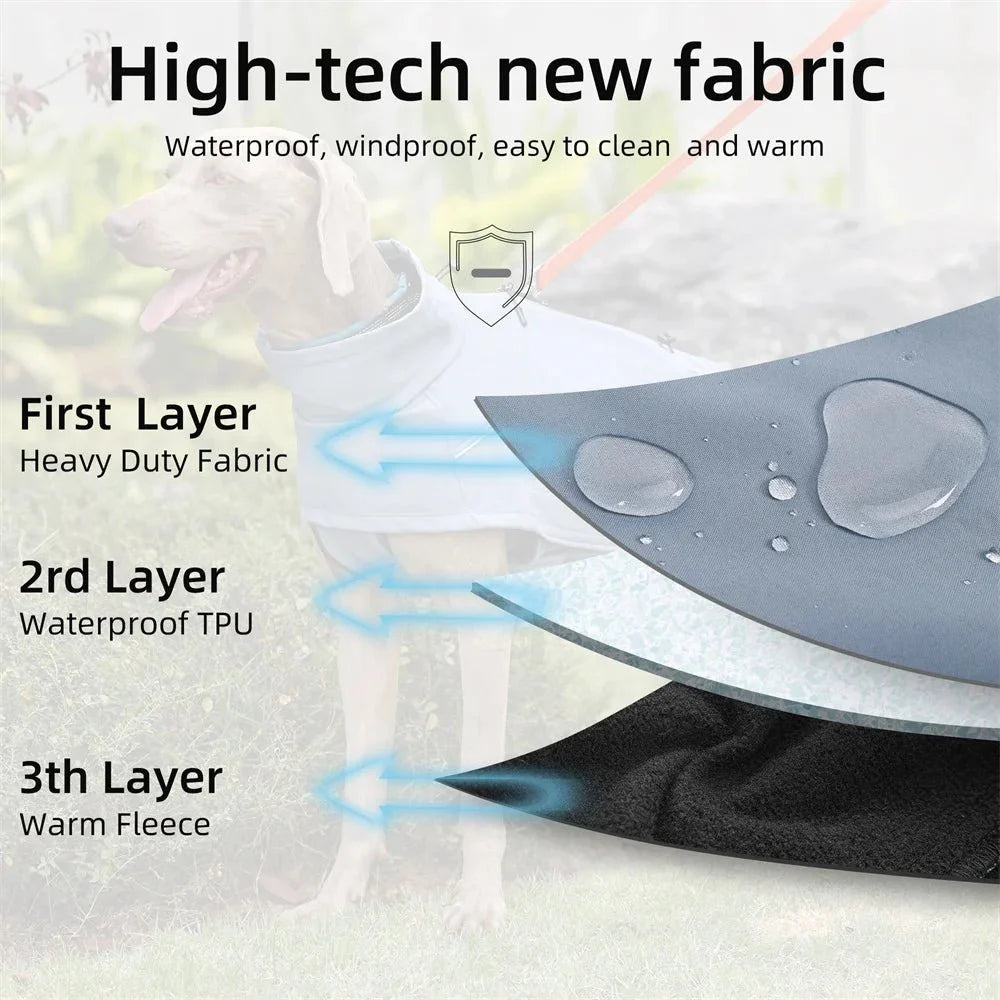 Waterproof Fleece Lining Soft Coat