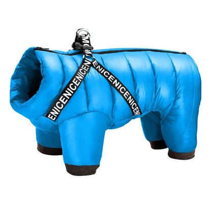Super Warm Waterproof Coat With Harness