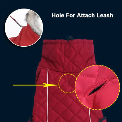 Winter Down Waterproof Dog Coat