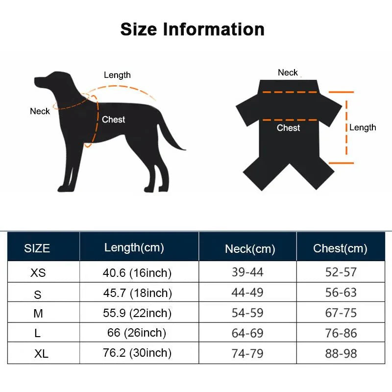 Winter Down Waterproof Dog Coat