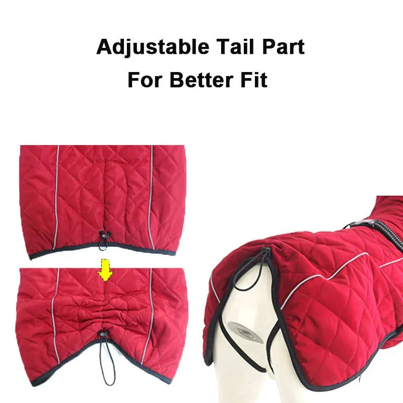 Winter Down Waterproof Dog Coat
