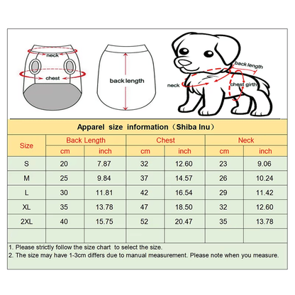 Winter Warm Dog Jacket for Small Breeds